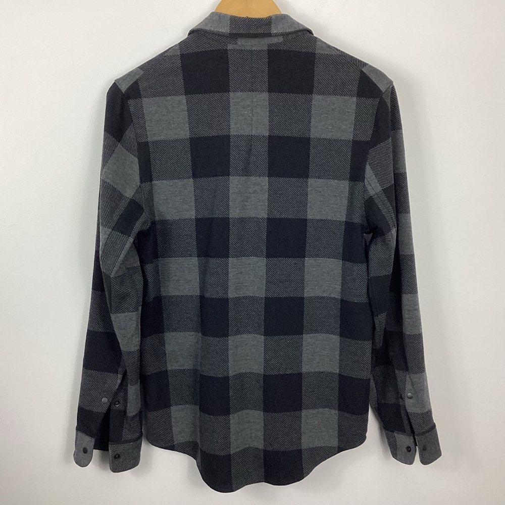 Lululemon Men's Soft Knit Plaid Shirt Size XS - Picture 7 of 10
